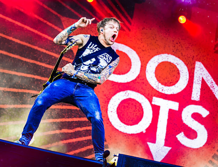 Donots auf dem Deichbrand Festival 2015, Konzertfotografie