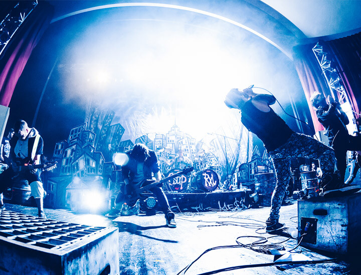 Eskimo Callboy auf der We Are The Mess Tour 2014, Konzertfotografie